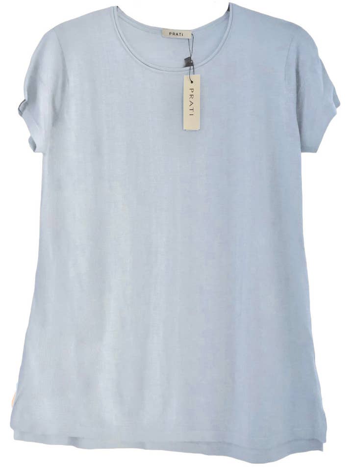 T-shirt à manches courtes col roulé pour la vente par PRATI