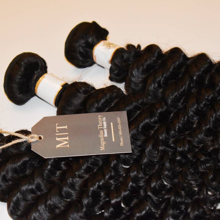 Magnolia's Theory - Wholesale Hair Extensions - Deep Wave Virgin Bundle