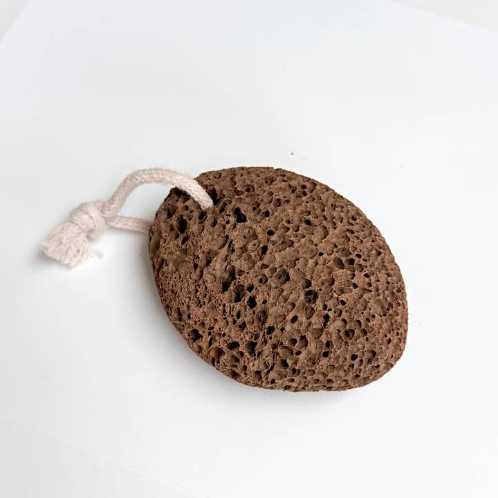 GreenWave - Wholesale Pumice/Exfoliating Stone - Natural Lava Pumice Stone with Cotton Hanging String Brown3