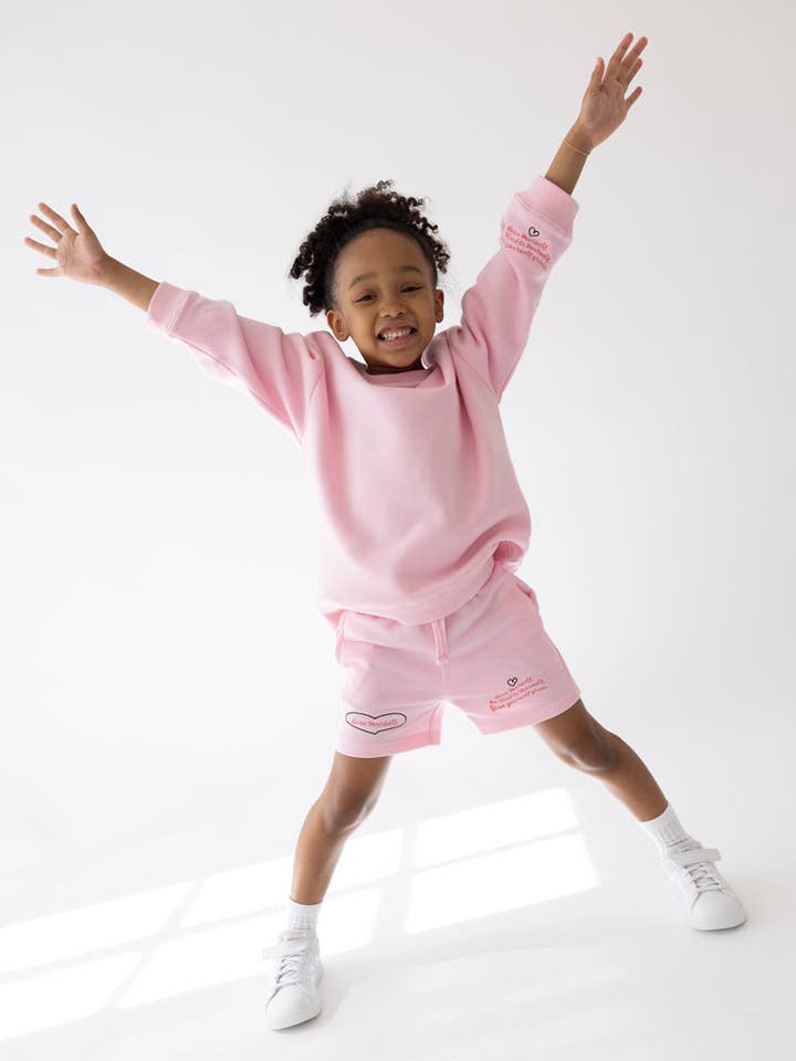 Naomi's Happy Place Shop - Wholesale Shorts – Kids - Love Yourself Kids Short2