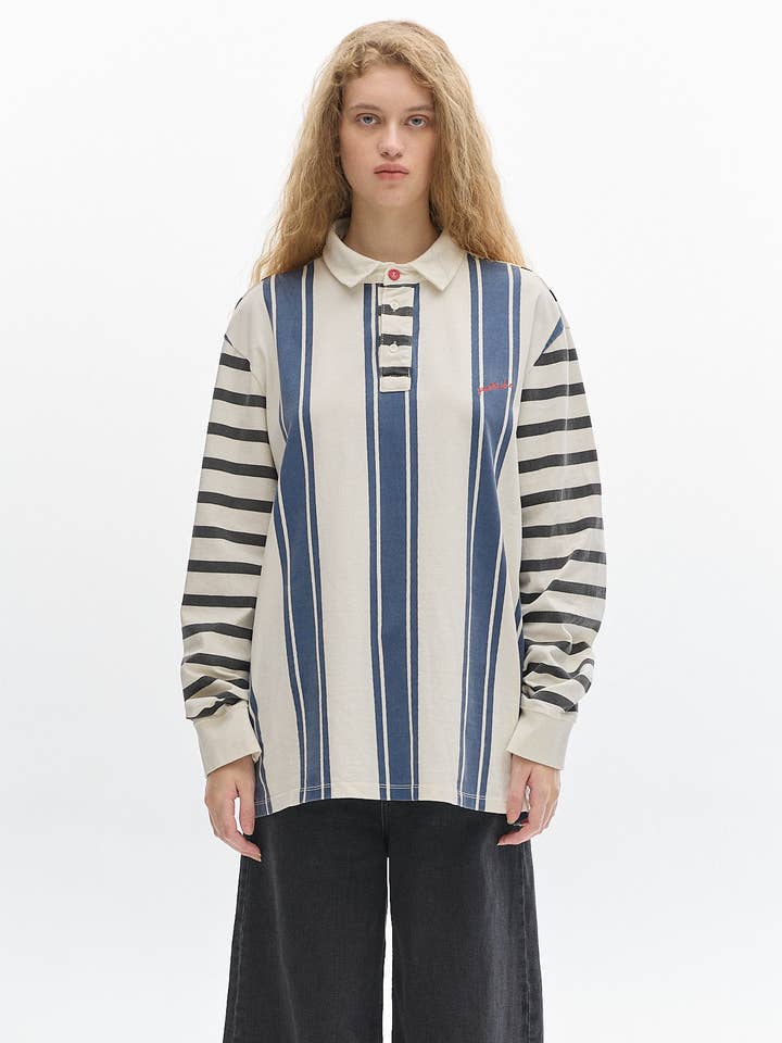 Polo Dakota_Bleu pour la vente par Pastiche