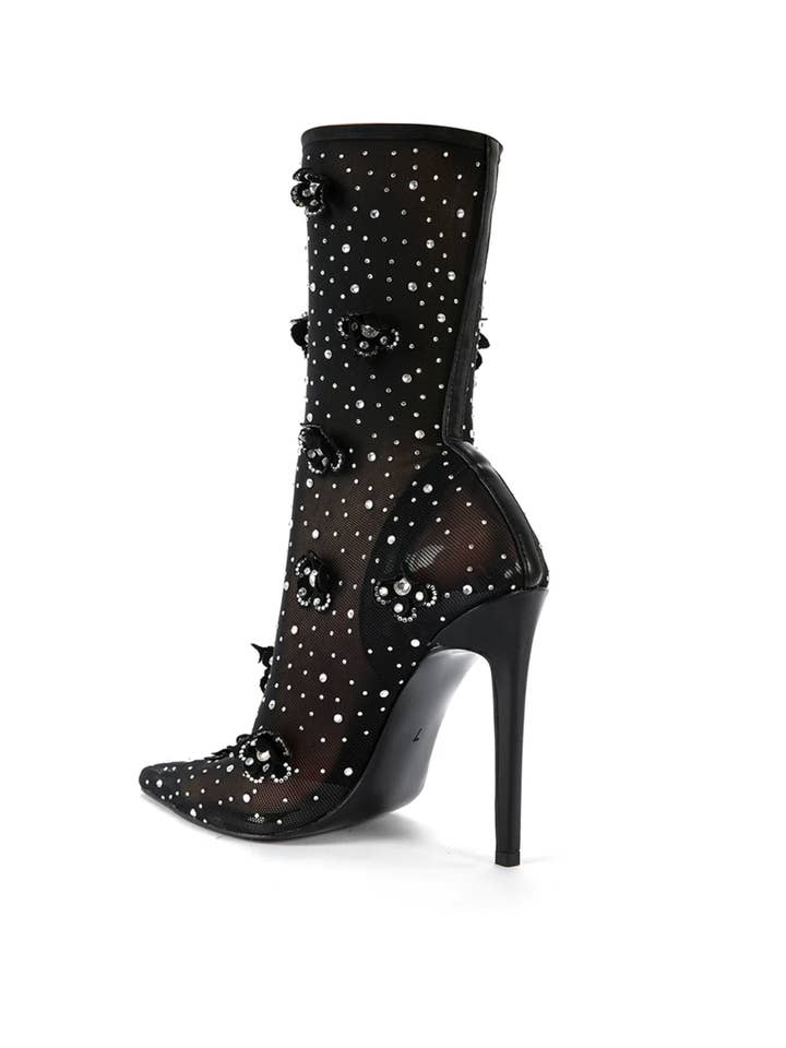 Azalea Wang - Wholesale Booties - Women's - SMARLOWE BLACK STILETTO BOOTIE