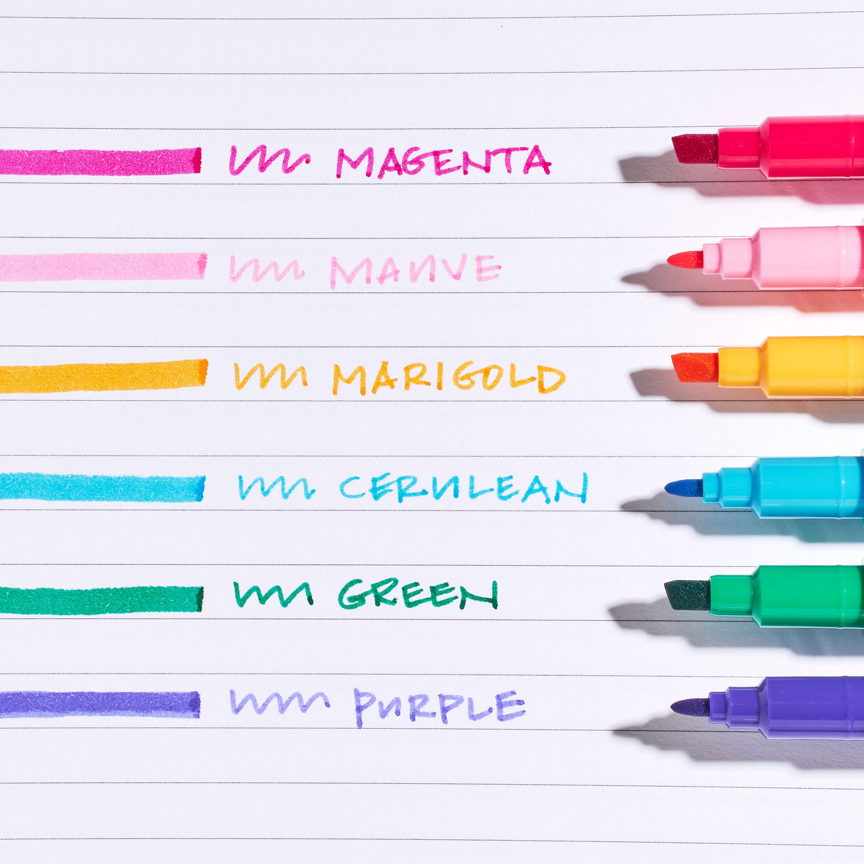 Erin Condren Design - Wholesale Marker - Teacher Dual-Tip Markers 6-pack1