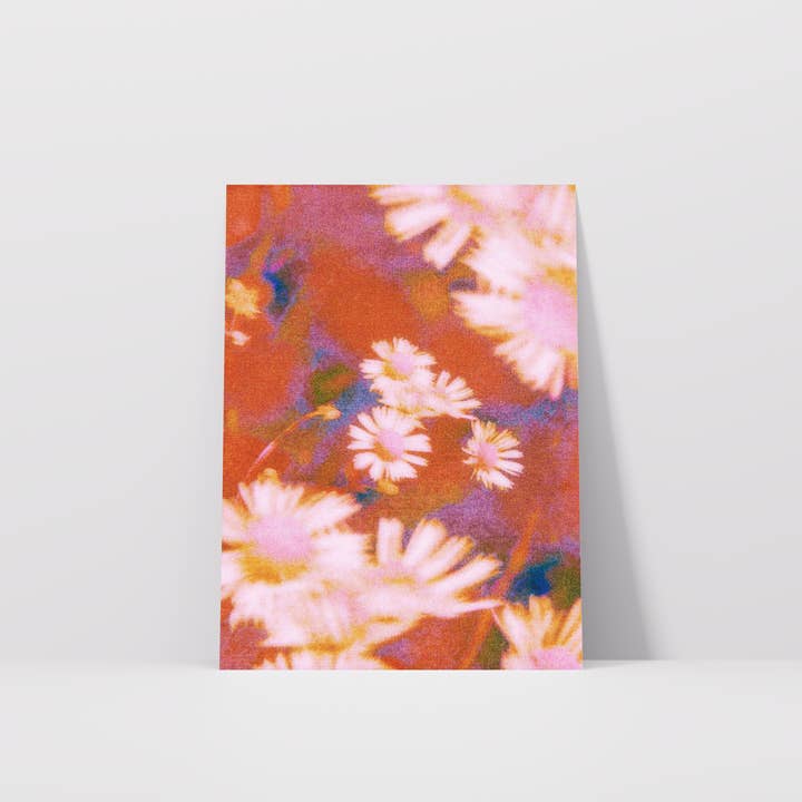 Amber Lauder - Wholesale Art Print - Mightier - Colorful Dreamy Moody Floral Art Print