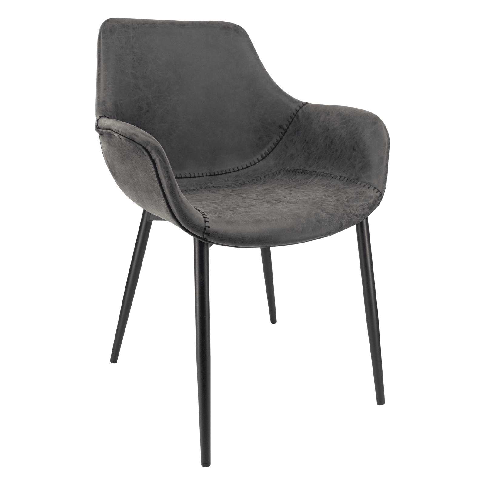 LeisureMod - Wholesale Chair - Markley Modern Ergonomic Leather Upholstered Dining Chair16