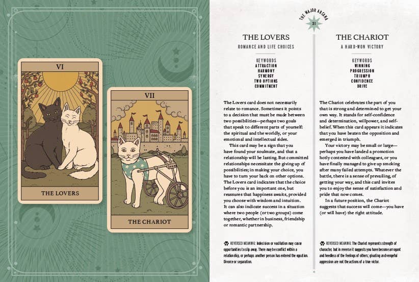Abrams - Vente Cartes de tarot - Les chats règnent sur le Tarot de la Terre1