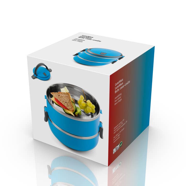 Karl Weis - Wholesale Lunch Bag/Box - Two-Tier Lunchbox1