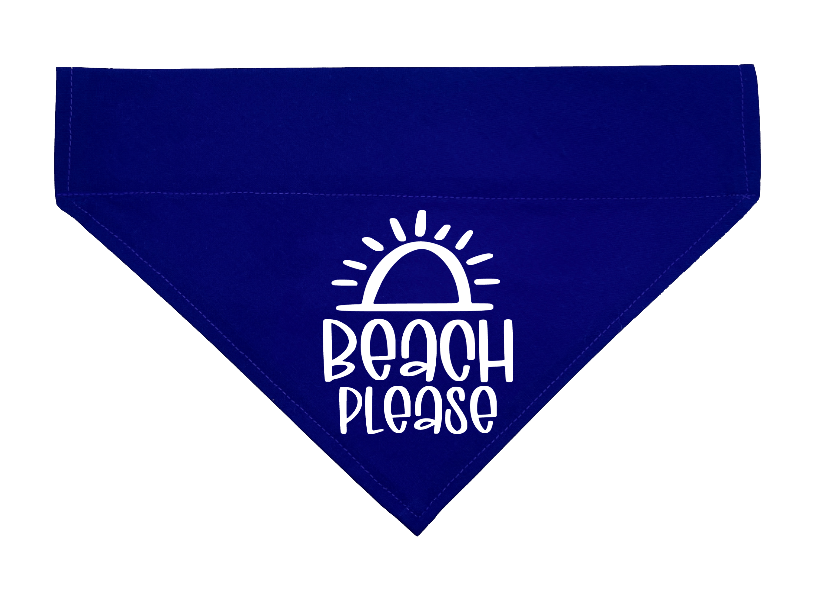 Woofingtons & Company – wholesale Pet bandana – Dog – Beach Please - Funny Quote Over Collar Dog Bandana7