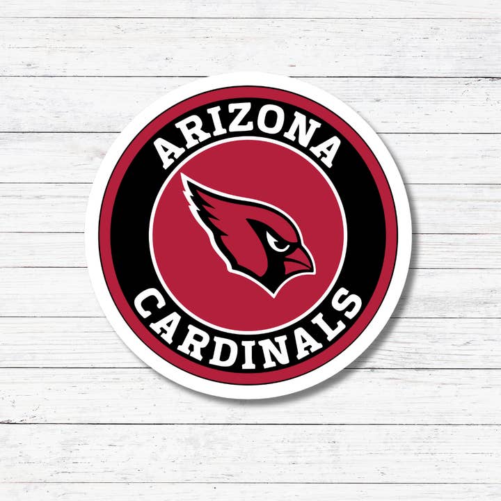 Cardinals- NFL Team Stickers/Magnet for wholesale by Oily Graphic Creations