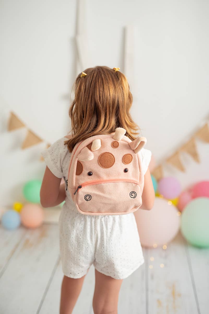 Crochetts - Wholesale Backpack - Kids - GIRAFFE COTTON BACKPACK5