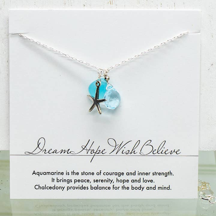 Dream Hope Wish Believe Necklace for wholesale by Susan Roberts Jewelry
