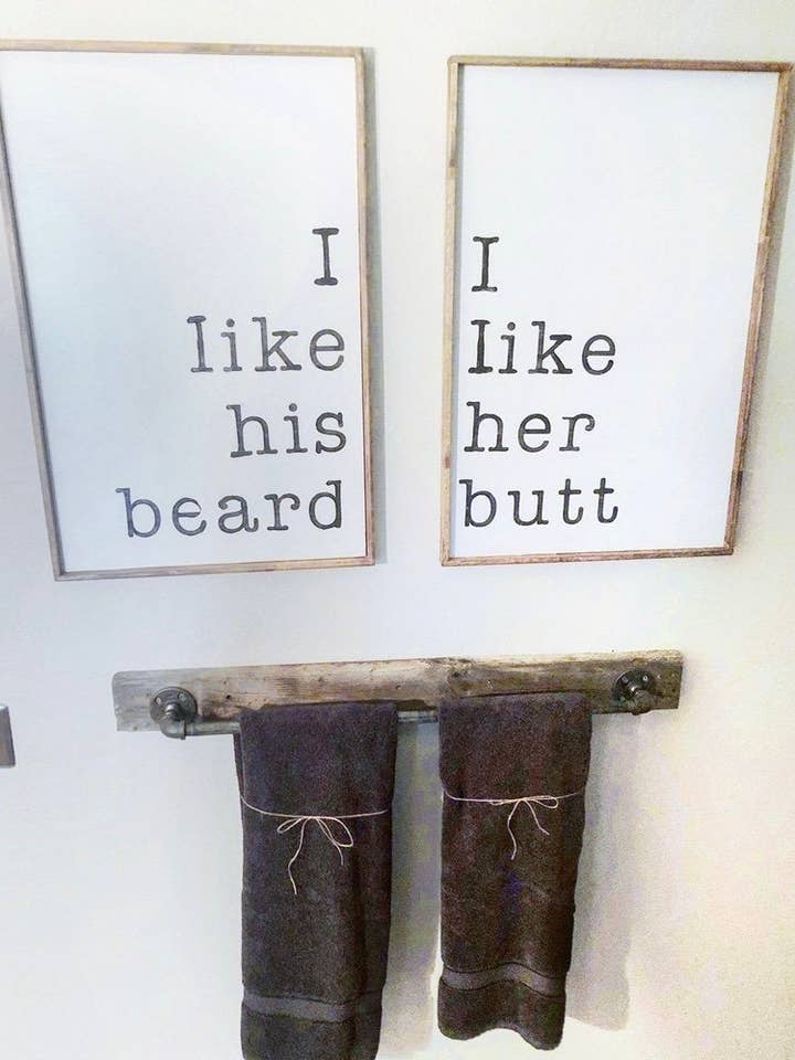 I like his beard; I like her butt for wholesale by Simply Stained Shop