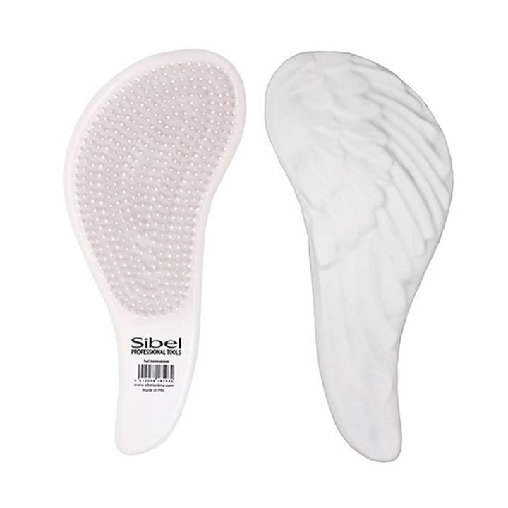 Sinelco Sibel Mini D-Meli-Melo Angel Wings White Brush for wholesale by SUBLIME BEAUTY WHOLESALER SL