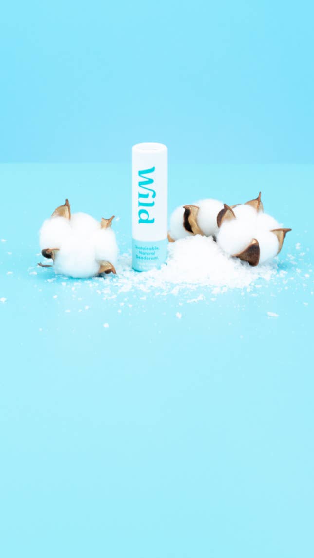 Wild – wholesale Deodorant – Unisex – Wild Fresh Cotton & Sea Salt Mini Deo (20 Pack)3