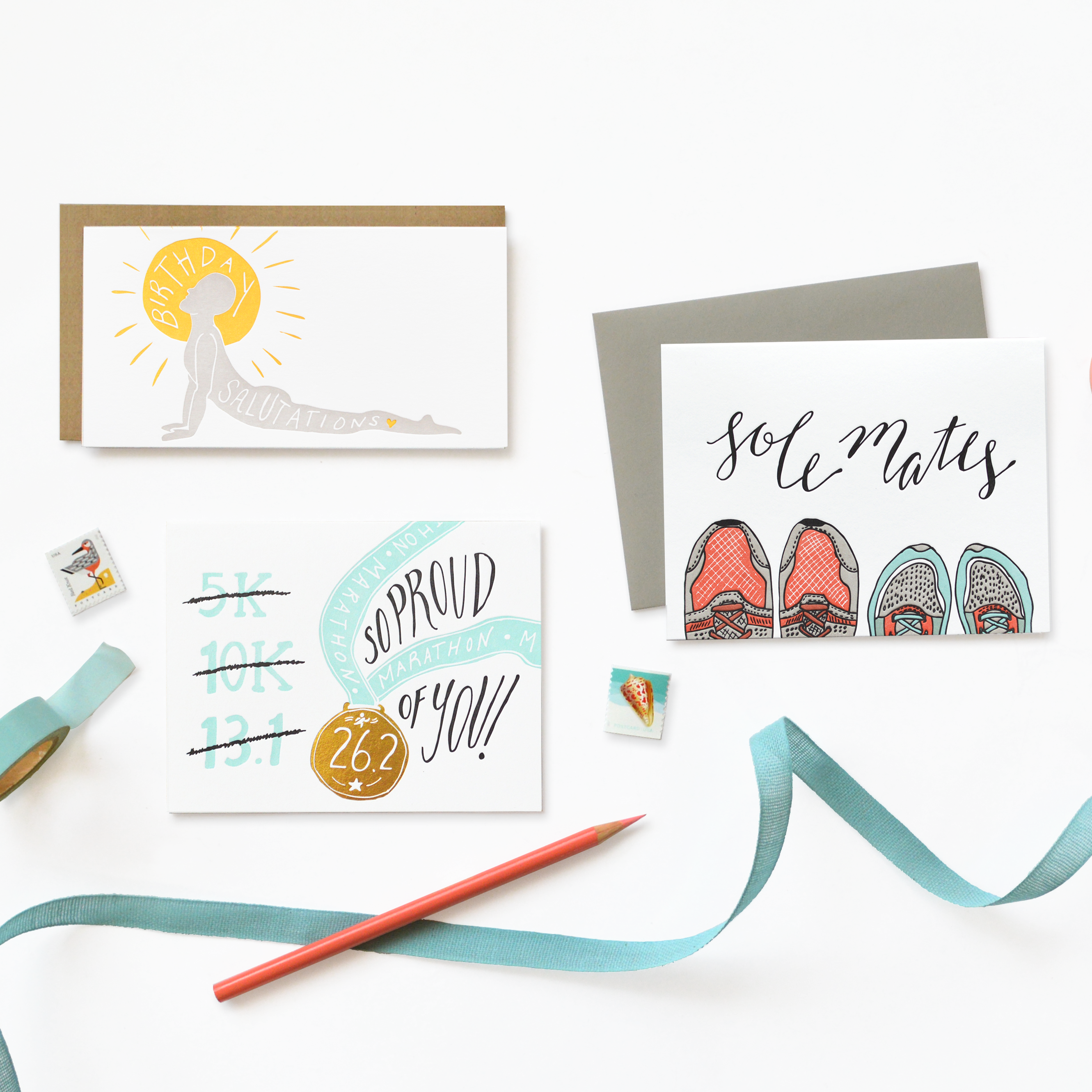 Wild Ink Press - Wholesale Birthday Card - Birthday Salutations Greeting Card1