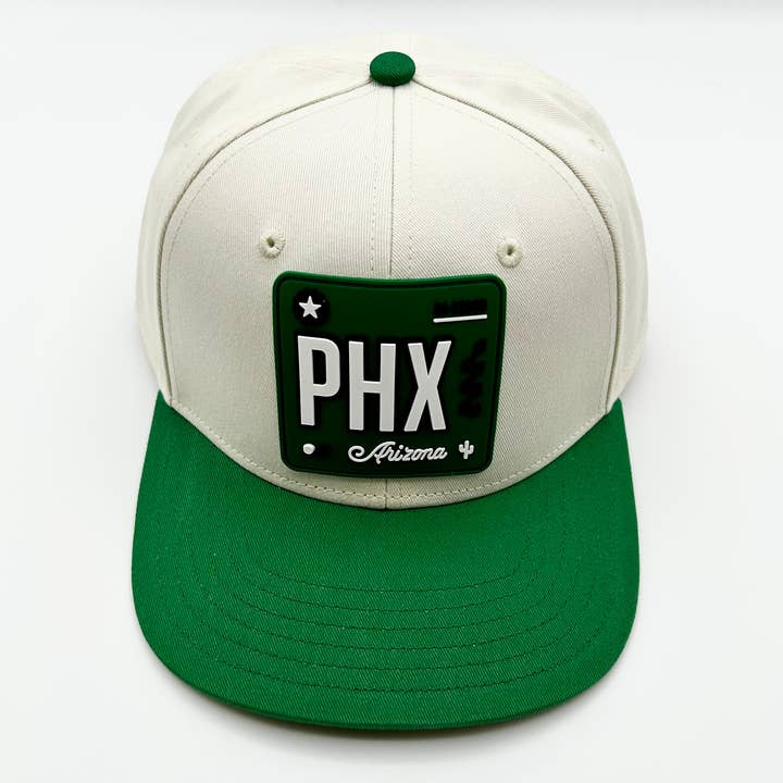 Chapeau Khaki/Vert PHX Arizona pour la vente par Caddie Uniform