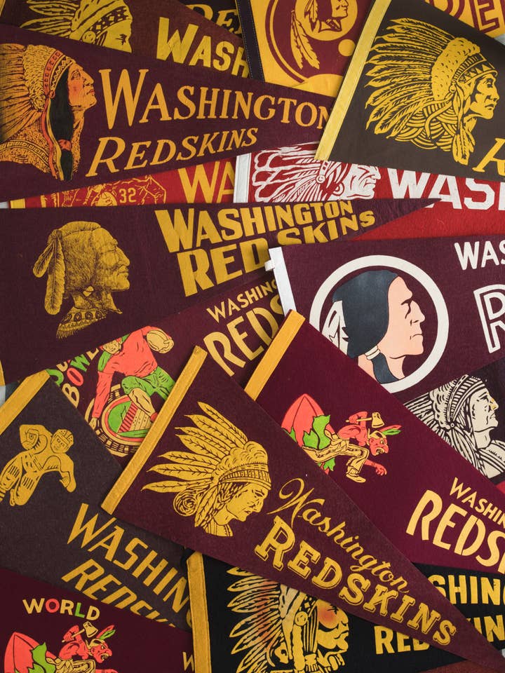 Washington Redskins Print for wholesale by Felt Collectibles