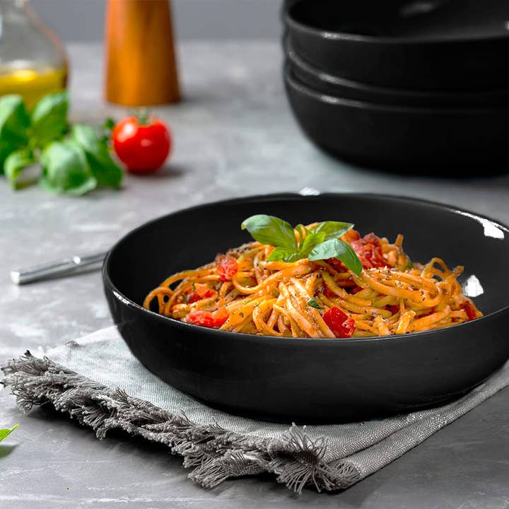 Kook - Wholesale Bowl - Kook Pasta Bowls, Ceramic, 40 oz, Set of 47