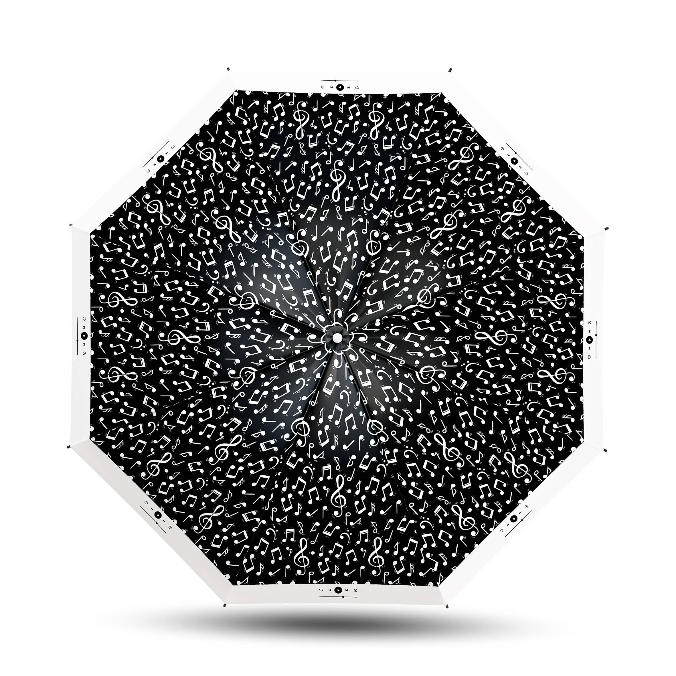 Cuatrogotas - Wholesale Umbrella - Women's - Folding Umbrella A/C Musical Print.

Ref-650022