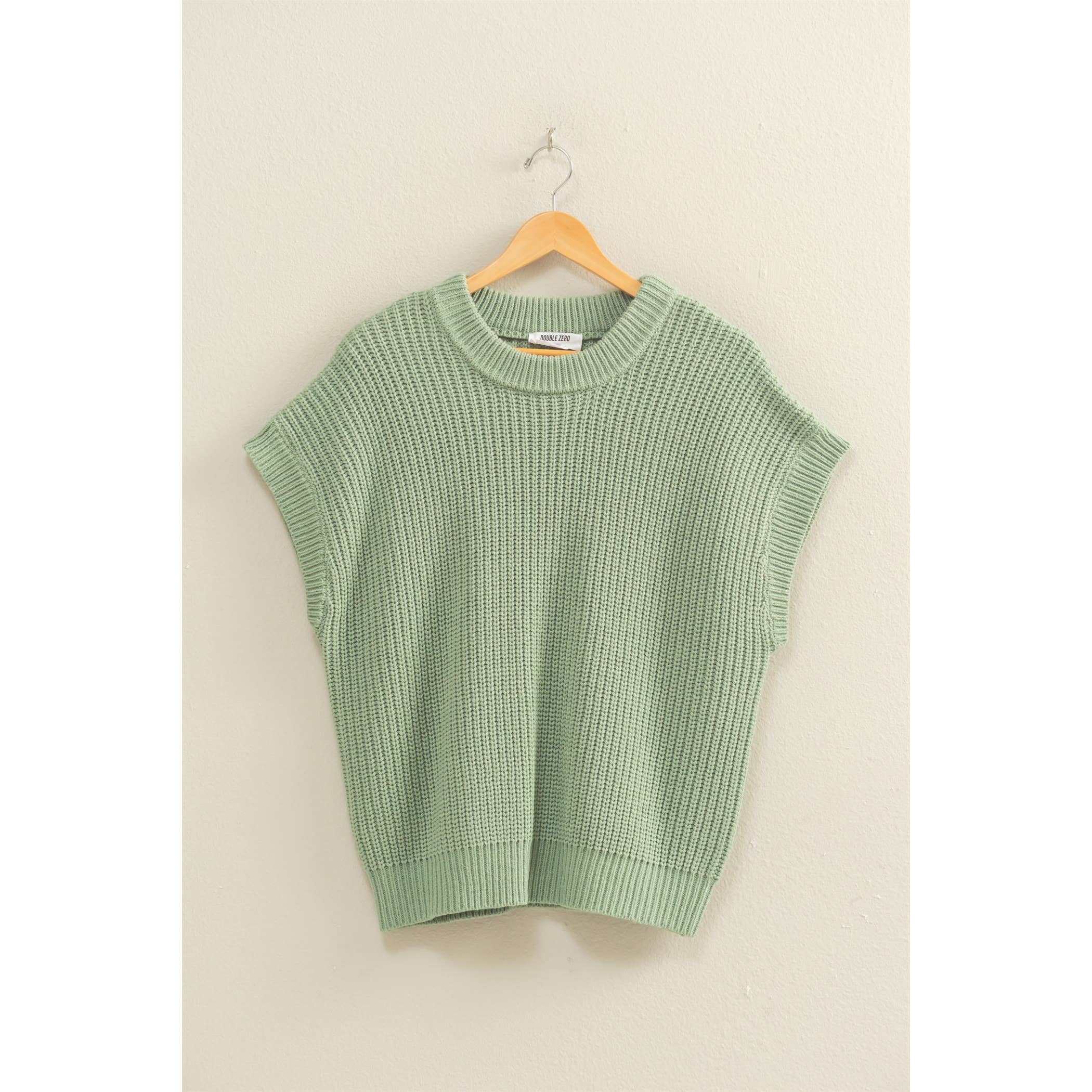 HYFVE - Wholesale Knit Sweater - Women's - Short Sleeve Oversized Casual Sweater2