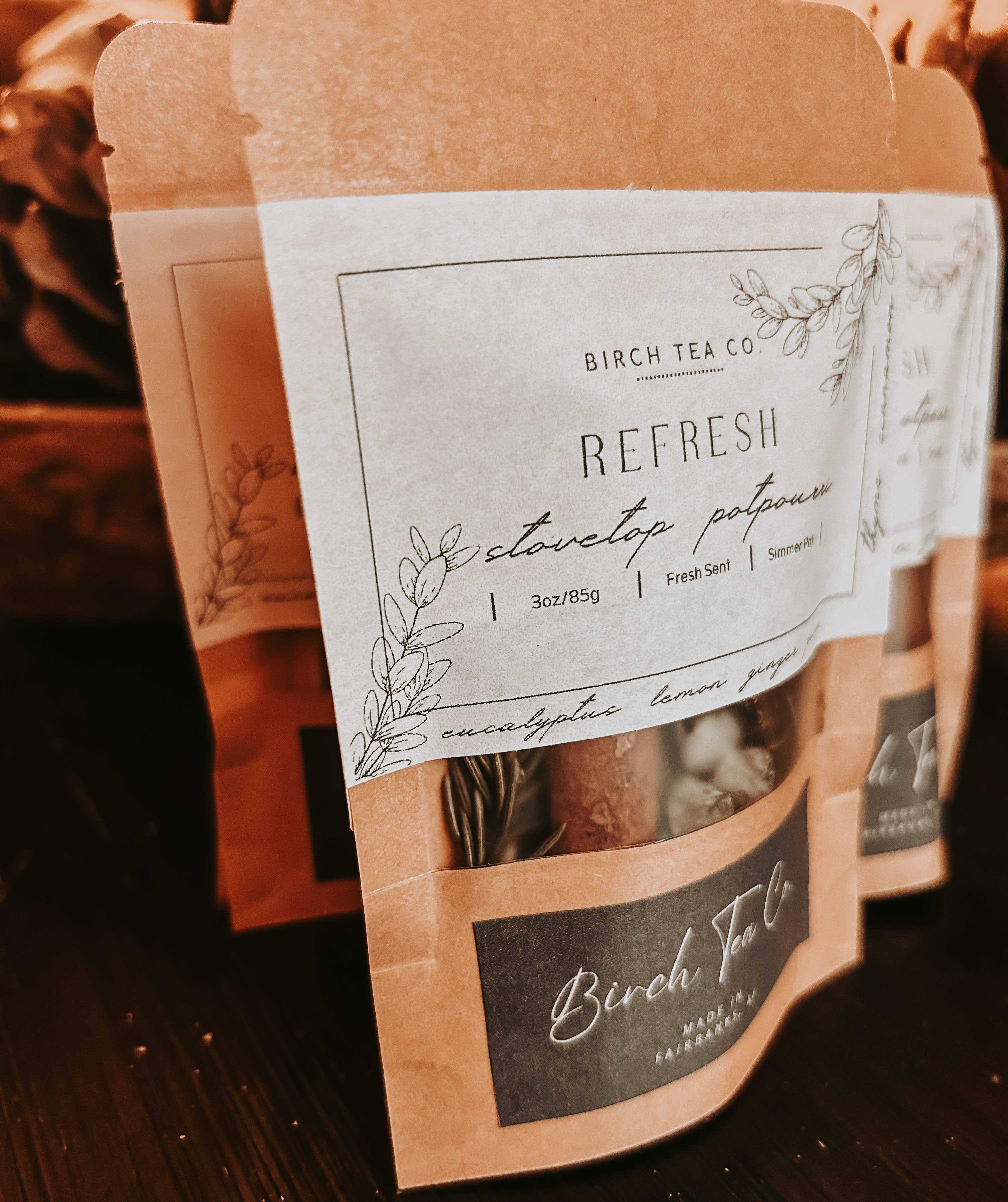 Birch Tea Co. - Wholesale Potpourri - Refresh Potpourri Stovetop Kit nostalgic home fragrance6