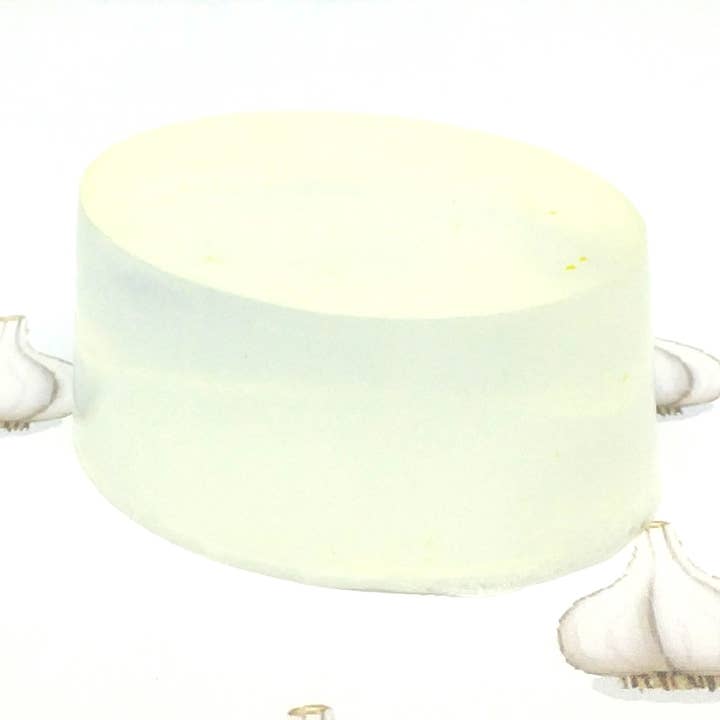 Savon parfumé à l'ail Barre de glycérine pour la vente par Radical Works