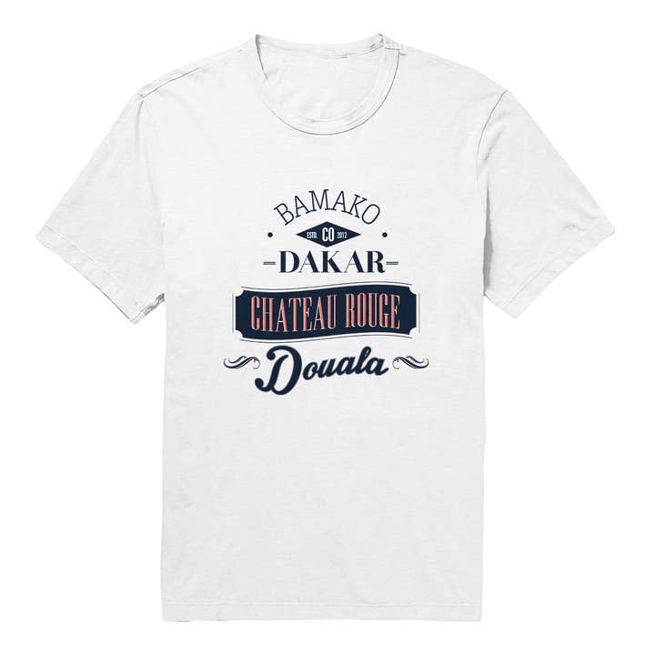 African Cities T-shirt for wholesale by ALLO TANTIE