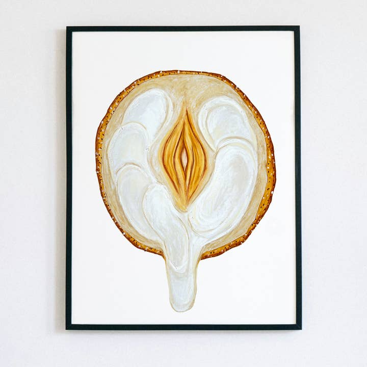Serie Colazione 8,5 x 11 Vulva Bagel - Mise-en-Bouche per la vendita all'ingrosso da parte di Meli TheLover
