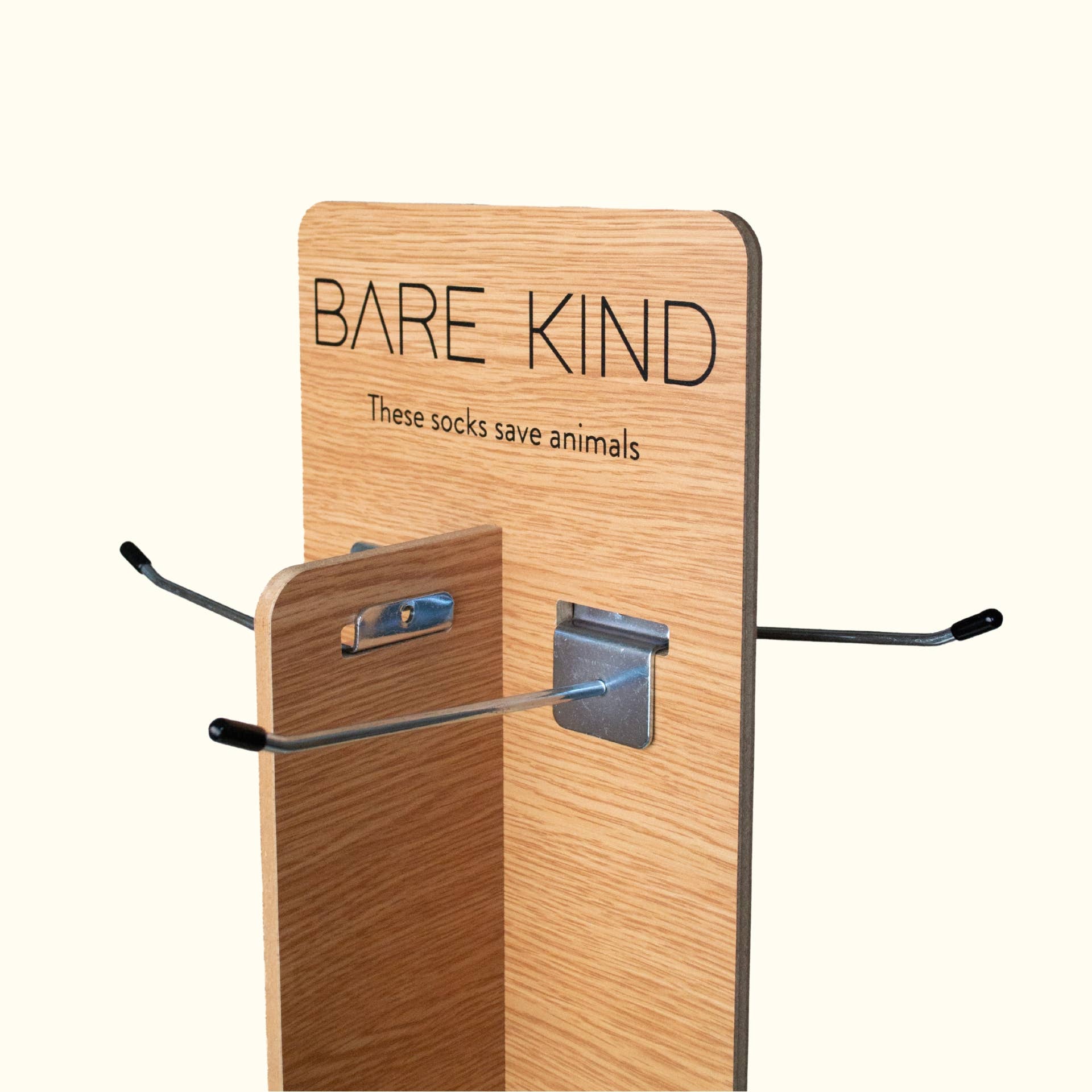 Bare Kind Socks – wholesale Retailer display – Apparel – Spinning Counter Display Stand | POS | Point of Sale7