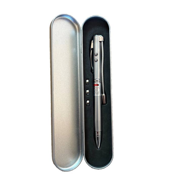 Incognito – wholesale Pen – 5 in 1 Geek Spy Lazer Pen with built in Torch1