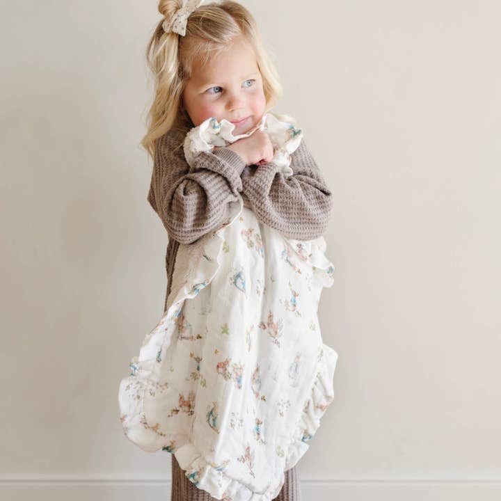 Saranoni - Wholesale Bedding Blanket - Kids & Baby - PETER RABBITâ„¢ BAMBOO RAYON MUSLIN/LUSH MINI BLANKETS