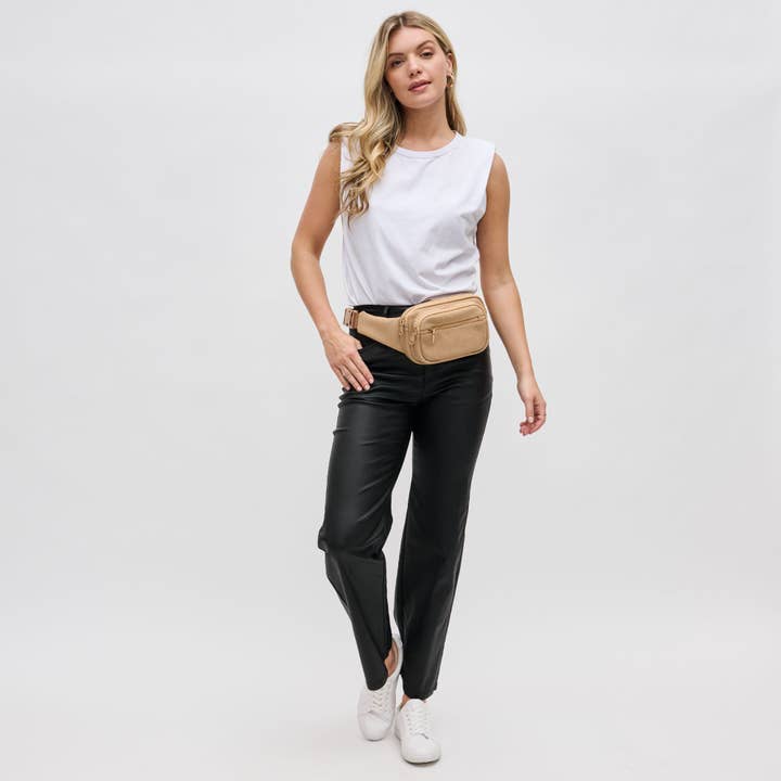 Sol and Selene - Wholesale Belt Bag - Women's - Hip Hugger Neoprene Mesh Belt Bag44