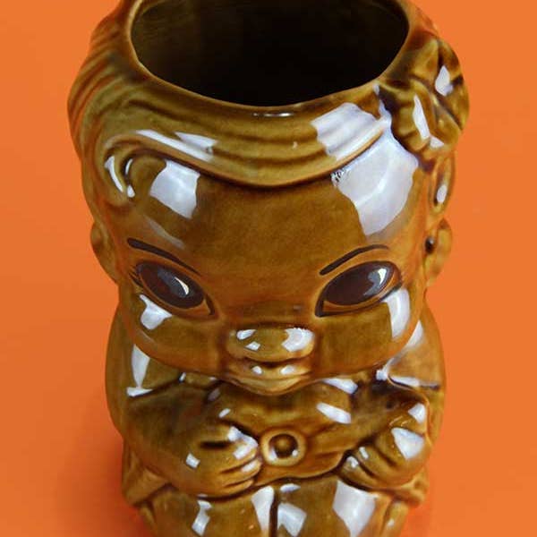 Shaker & Makers - Wholesale Cocktail/Liquor Glass - Hula Girl Tiki Mug2