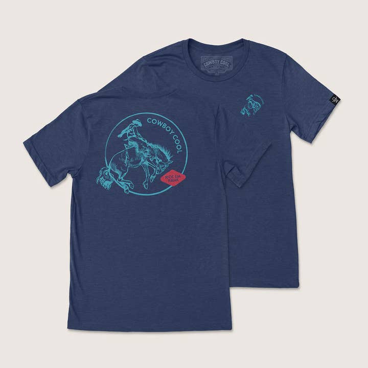 Cowboy Cool - Wholesale Screen printed t-shirt – unisex - Come Apart Western Graphic Tee