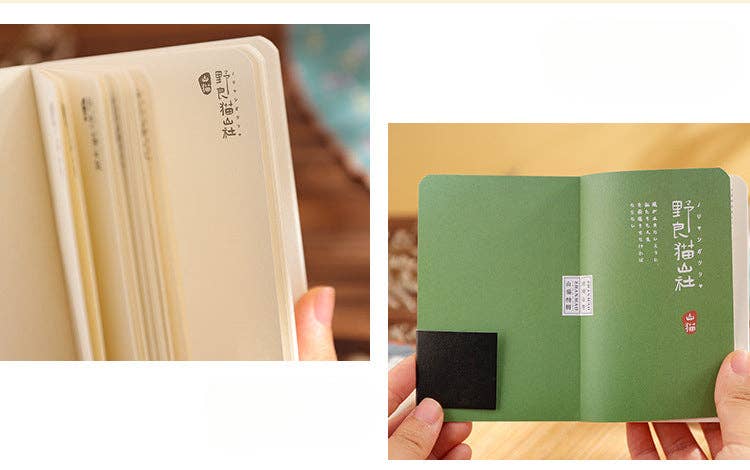 Gohobi （We cover U.S. import duties） - Wholesale Notebook - Gohobi Japanese Cat Magnetic Notebook, Monthly Planner, Study Notebook, Pocket Diary23