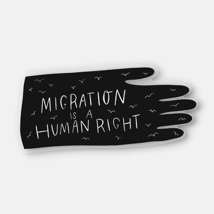 Migration Sticker for wholesale by Good and Human