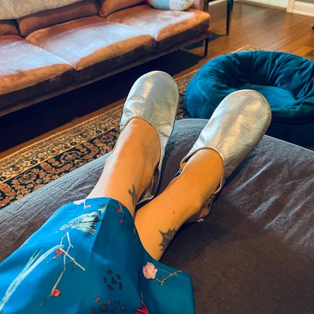 HandmadeBestSeller - Wholesale Slippers - Women's - Womens Moroccan Leather Babouche Slippers11