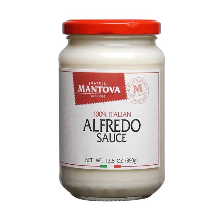 Mantova Italian Alfredo Sauce
12.5 oz / 350g for wholesale by Made in eatalia