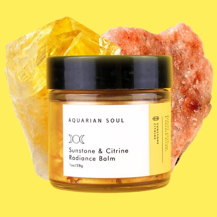 Sunstone and Citrine Radiance Balm for wholesale by Aquarian Soul