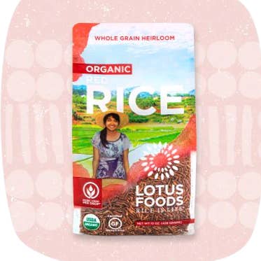 Organic Red Rice - MCPD® - 22# bulk for wholesale by Lotus Foods
