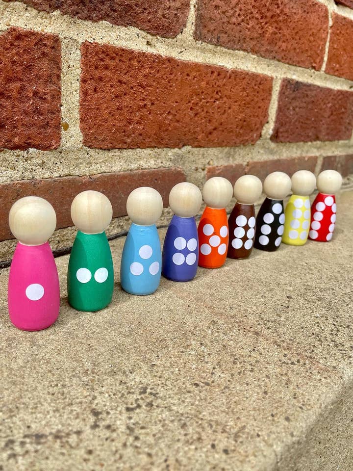 Colour & Count Learning Set for wholesale by The Little Bit Personal Co