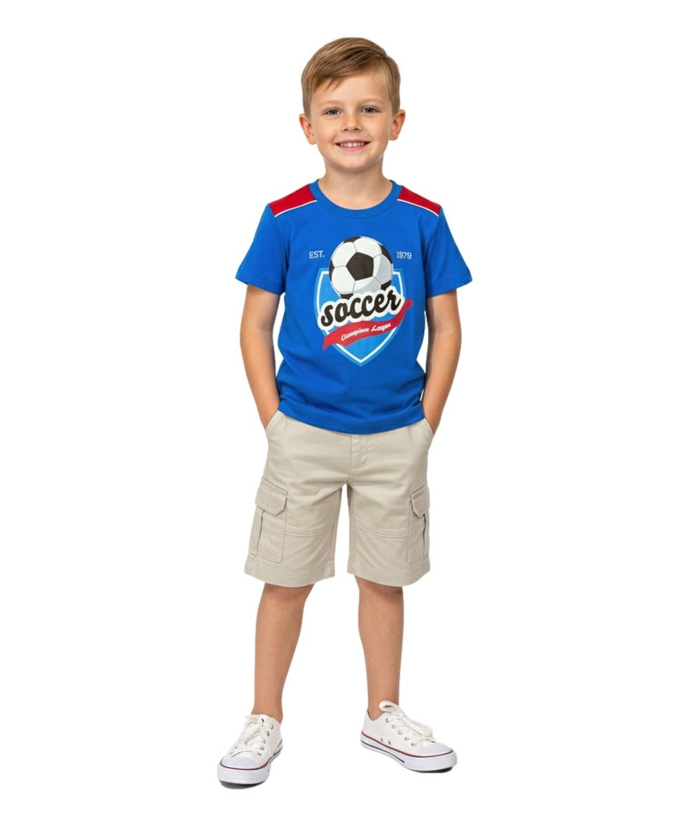Unik – wholesale Top & short set – Kids – Soccer Short Set 10-141