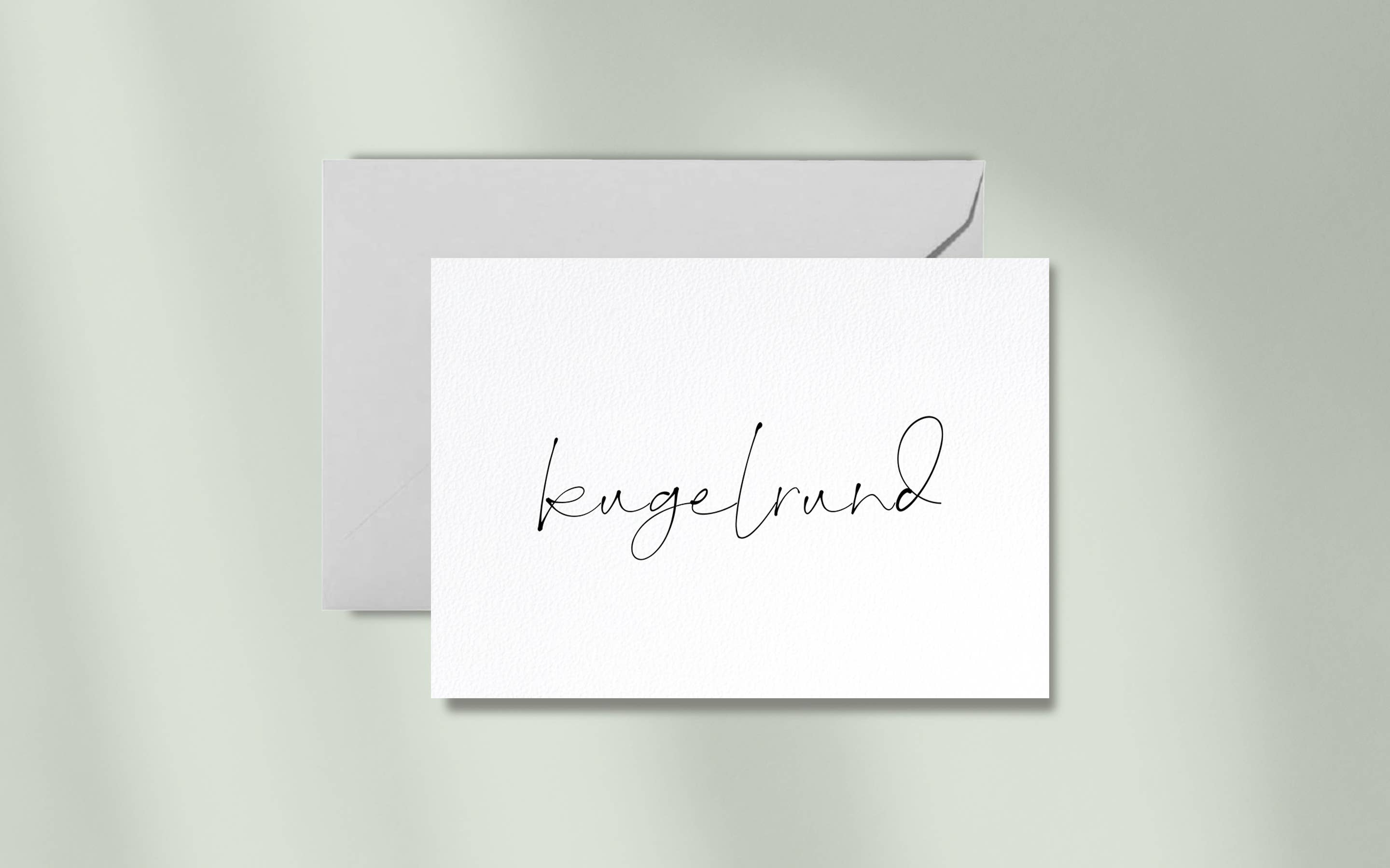 Debblschebbl Design Studio - Vendita all'ingrosso Biglietto di auguri per la nascita - Kugelrund | biglietto con busta0