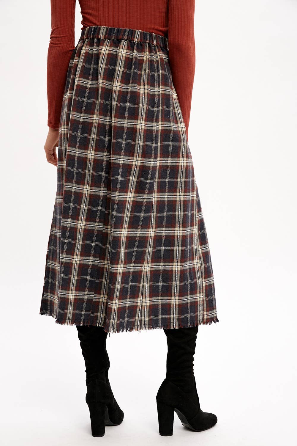 Mystree - Wholesale Skirt - Women's - 20492 Plaid Skirt3