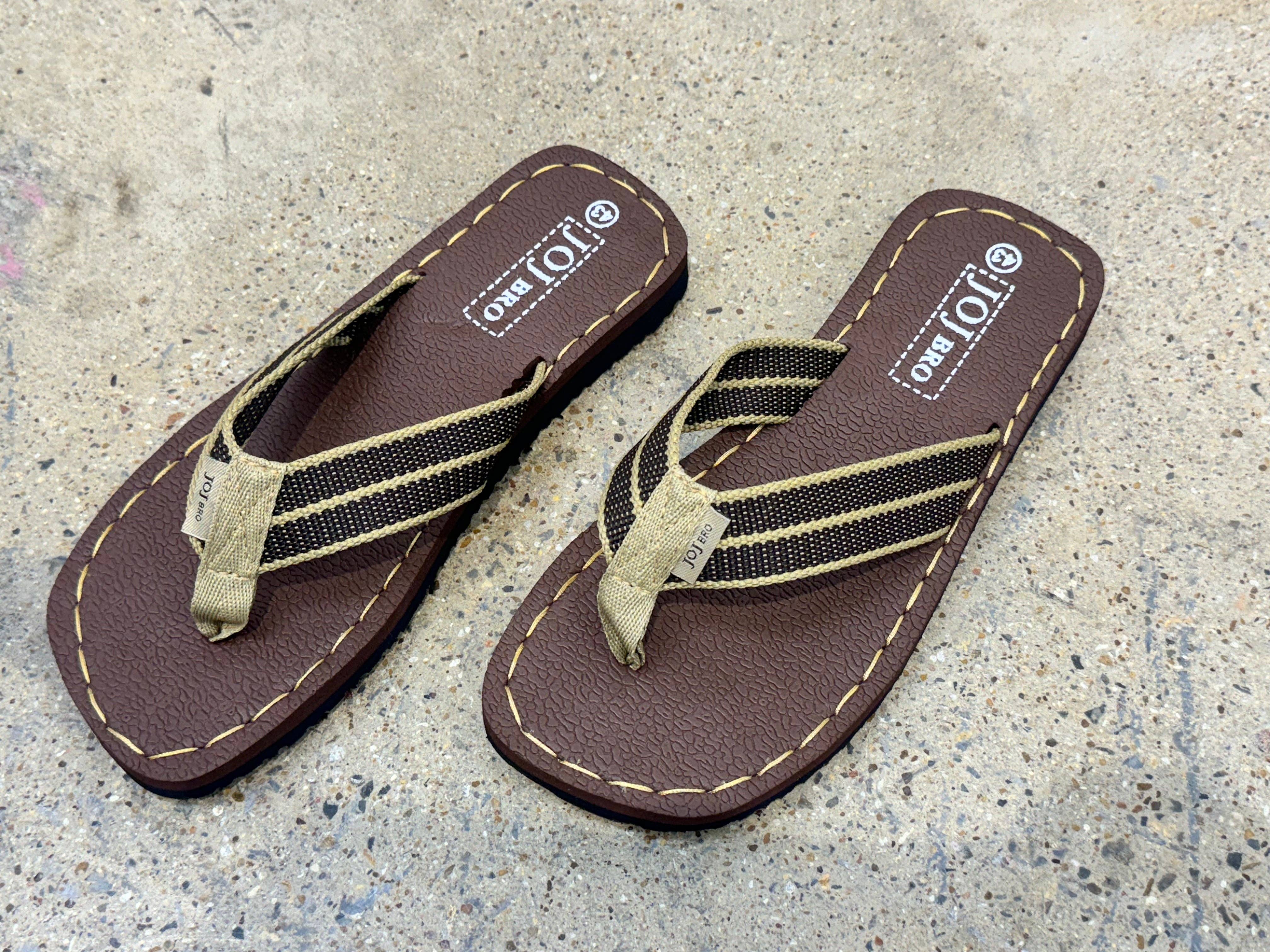 JOJ MAKLY Wholesale - Wholesale Flip Flops - Men's - j201 Makly Striped Thong Sandal Flip Flop14