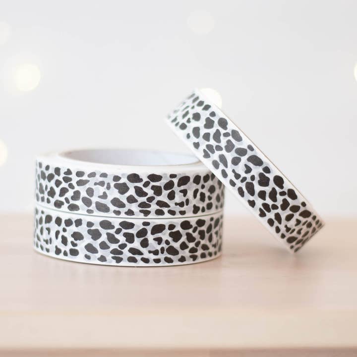 Animal Print white paper tape for wholesale by Cards and gift wrap