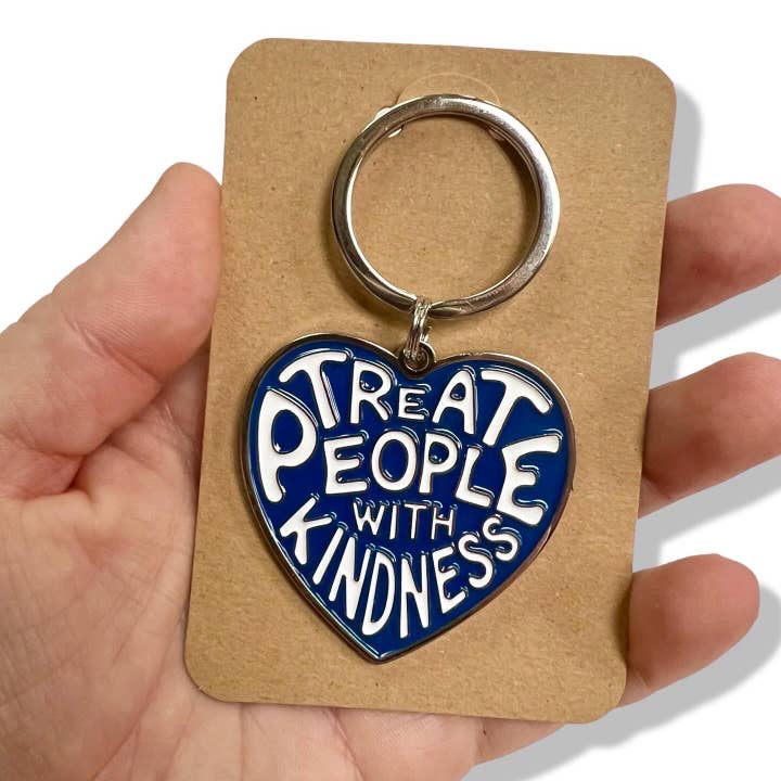Millypins - Wholesale Keychain - Unisex - Treat People With Kindness Enamel Keychain – Harry Inspired1