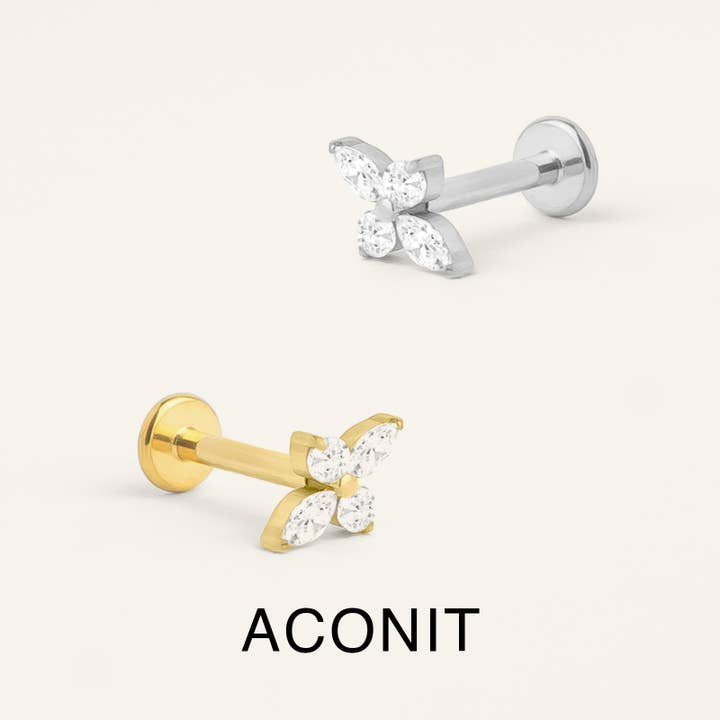 Bélizé Bijoux - Wholesale Jewelry Set - Pack of 24 titanium piercings F-136 + Display5