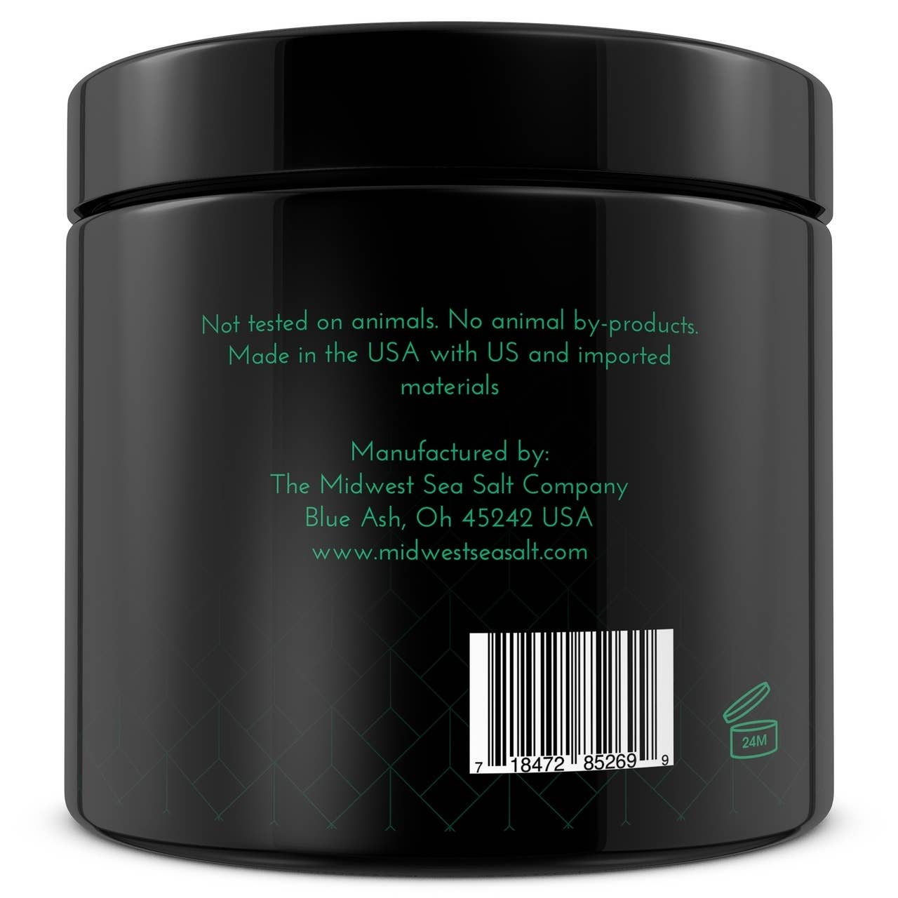 The Midwest Sea Salt Company – wholesale Body scrub/exfoliant – Mineral Sea Salt Aromatherapy Body Scrub - Eucalyptus2