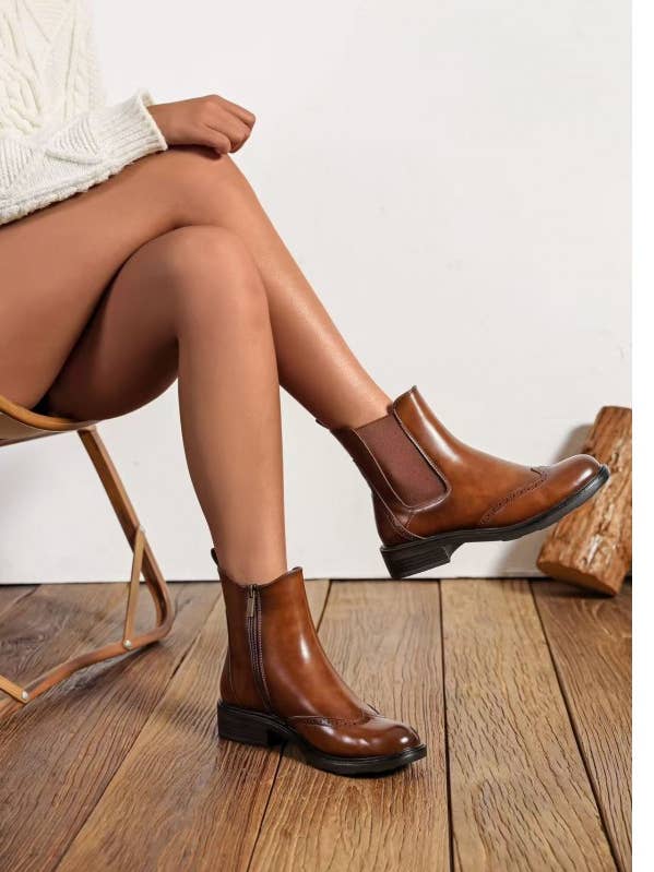 SWEET MAGIC SHOES & BAGS - Vente Bottines Chelsea – femme - BOTTINE CASUAL SIMILICUIR0